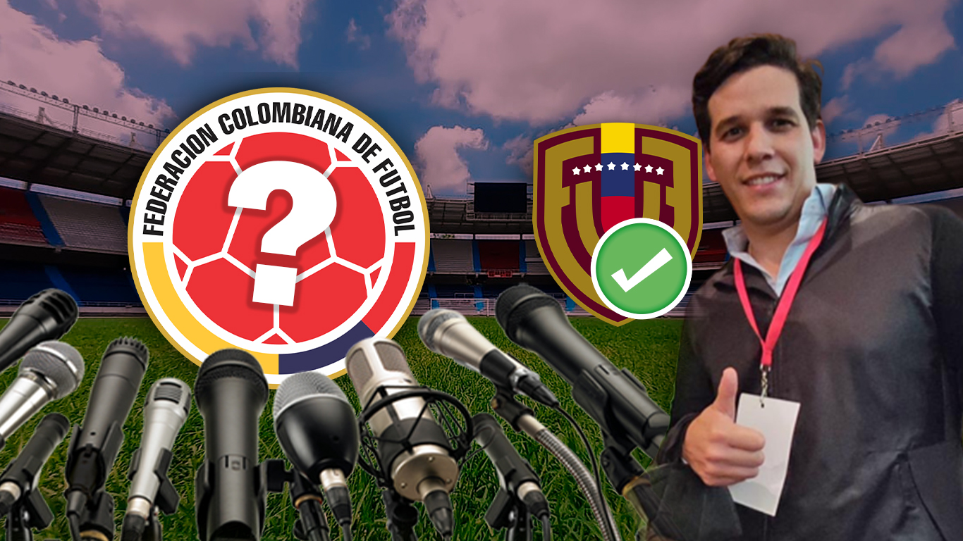 ¡20 puntos! El Presidente de la FVF Jorge Giménez Ochoa solventó problema de los periodistas venezolanos en Barranquilla (+ Detalles)