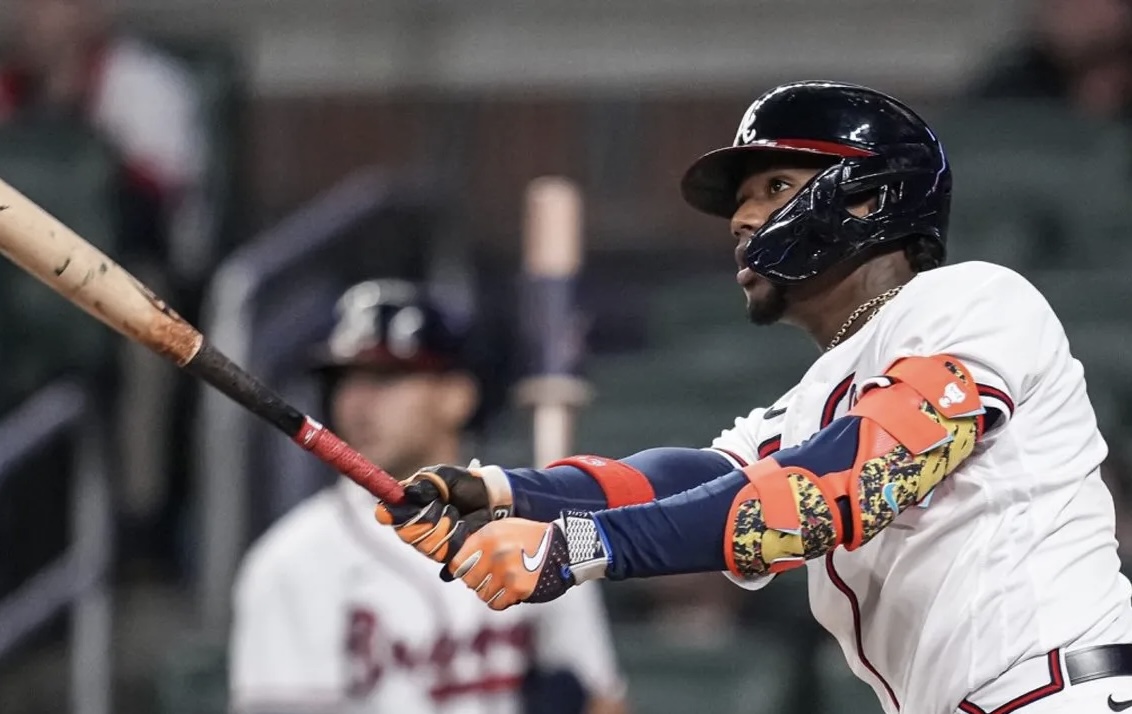 Ronald Acuña Jr. se ha ponchado menos en esta campaña