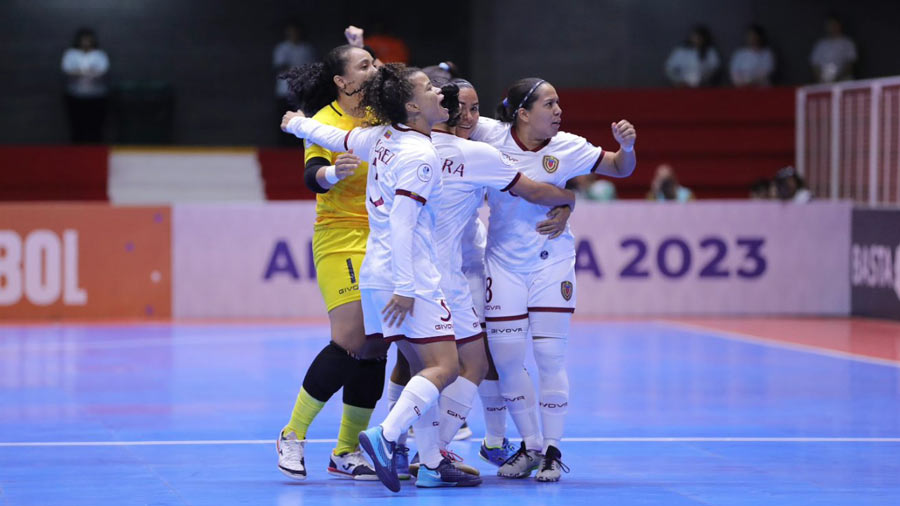 La Vinotinto Futsal Femenino aseguró su pase a semifinales