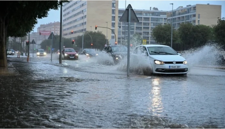 España en alerta por fuertes lluvias