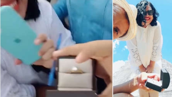 «Está invitado a la boda»: la viral pedida de matrimonio frente al presidente de México