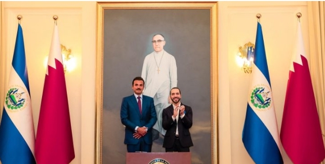 Bukele firma convenio con Qatar para fortalecer la seguridad en El Salvador