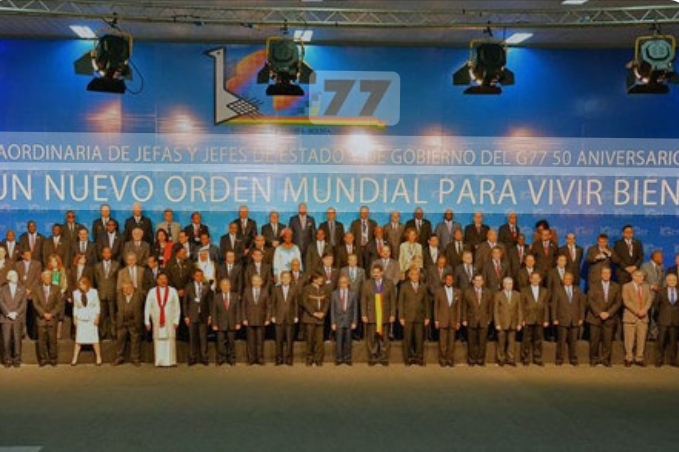 El G77 y China instan a reformar la arquitectura financiera mundial y abandonar la política de sanciones