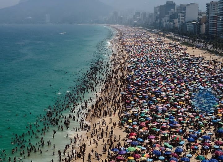 Brasil recibe la primavera con una ola de calor, después del invierno más ca- liente en su historia