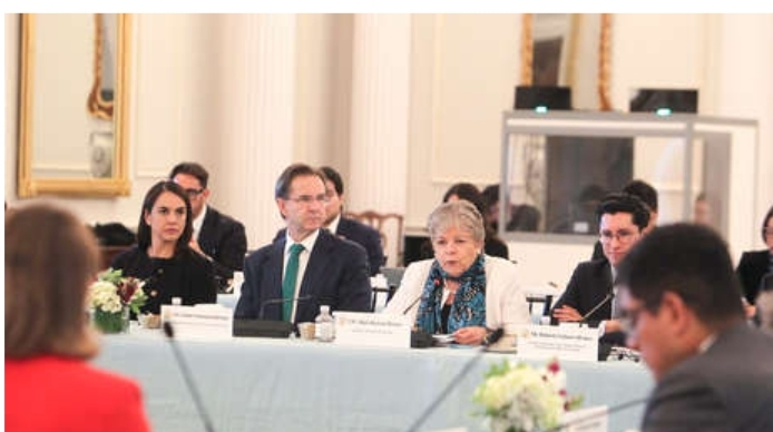 Canciller de México indica que «crisis» migratoria afectó cruces fronterizos de comercio con EEUU