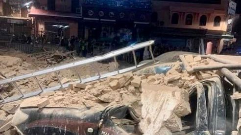 Un sismo de magnitud 6.8 sacudió Marruecos este viernes