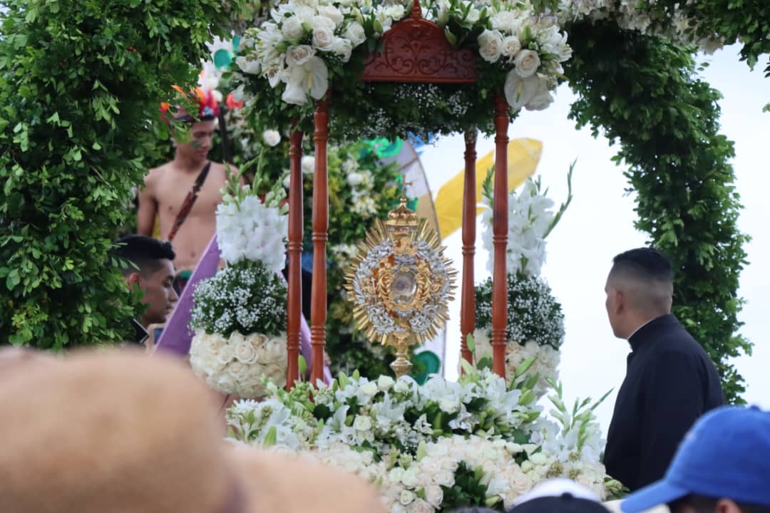 Cronograma de actos culturales y tradicionales de la procesión de la Virgen de Coromoto