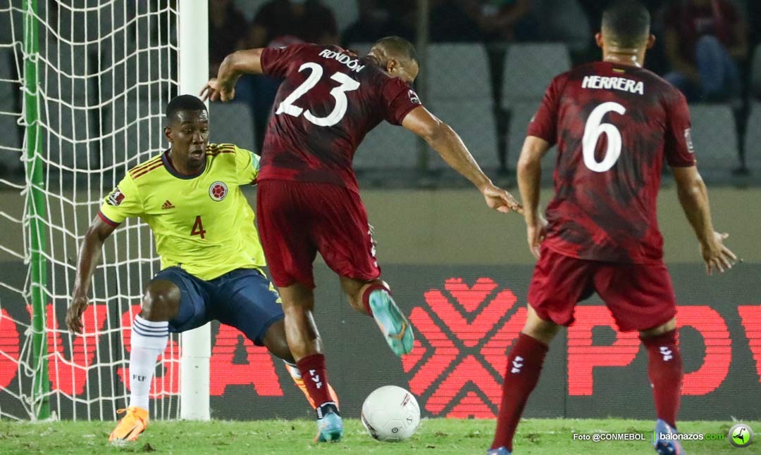 Venezuela jugará contra Colombia en las eliminatorias mundialistas esta tarde