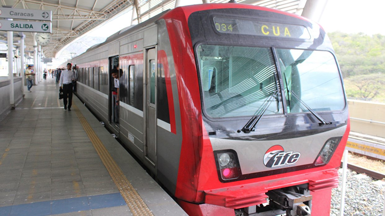 En los Valles del Tuy suspenden por lluvias mantenimiento de las vías del ferrocarril este domingo