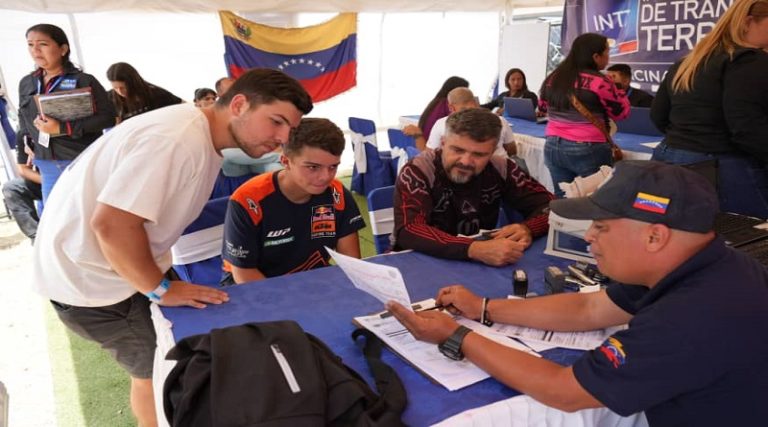 INTT brinda servicios a participantes en 6ta Copa Nacional de Motocross