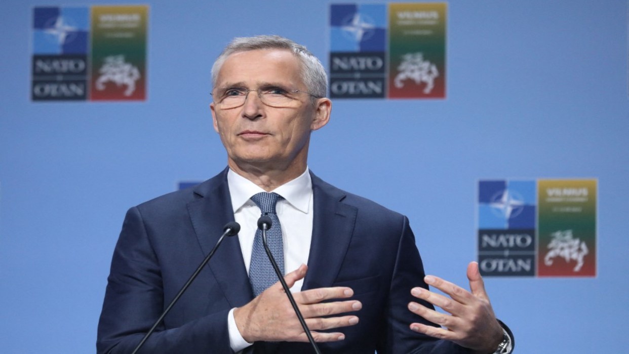 Jefe de la OTAN descartó adhesión de Ucrania hasta el fin del conflicto
