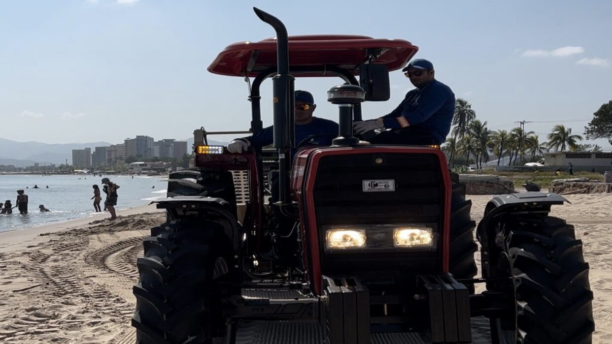 Lechería incorpora nueva maquinaria para limpiar sus playas (+ Detalles)