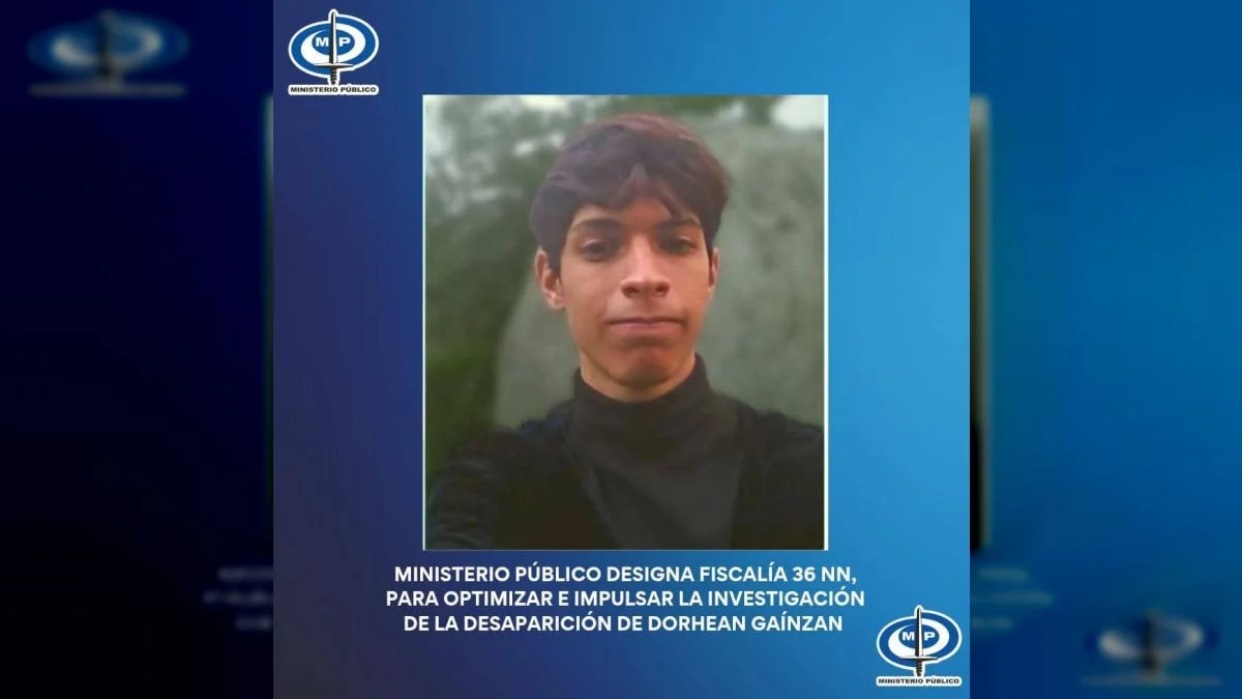 MP designó la fiscalía 36 para optimizar e impulsar la investigación del joven Dorhen Gaínzan