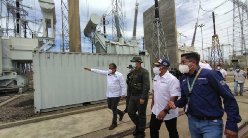 Inspeccionan procesos de generación y transmisión eléctrica de Macagua y el Guri