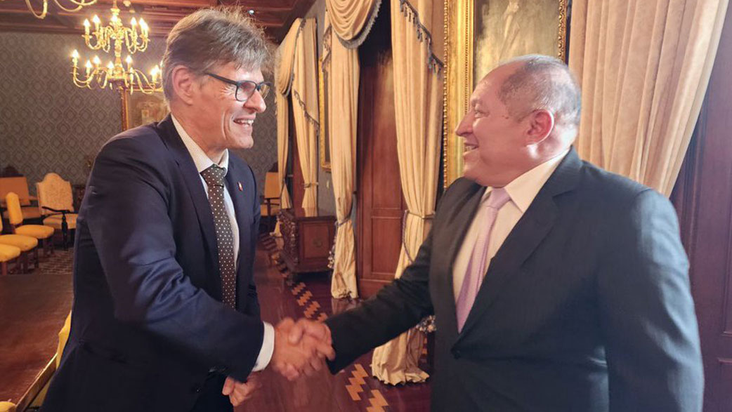 Venezuela y Suiza revisan cooperación técnica en materia de gestión de riesgos