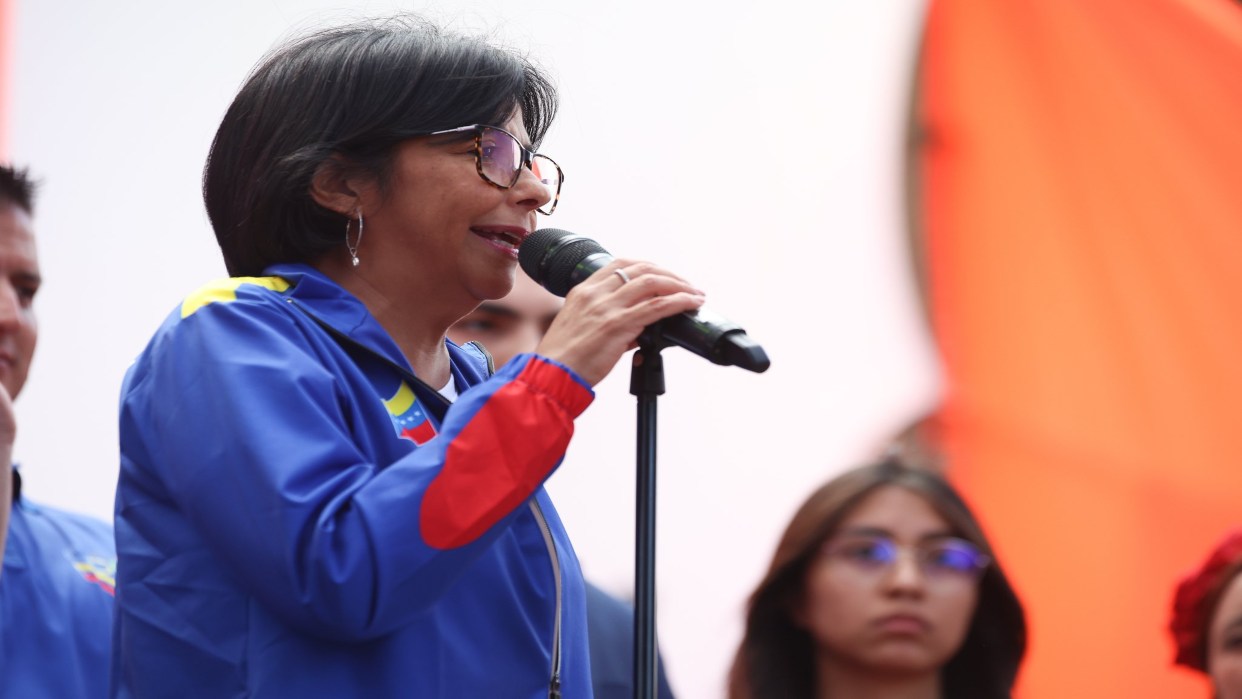 Vicepresidenta Rodríguez sentenció que las sanciones son contrarias al derecho internacional