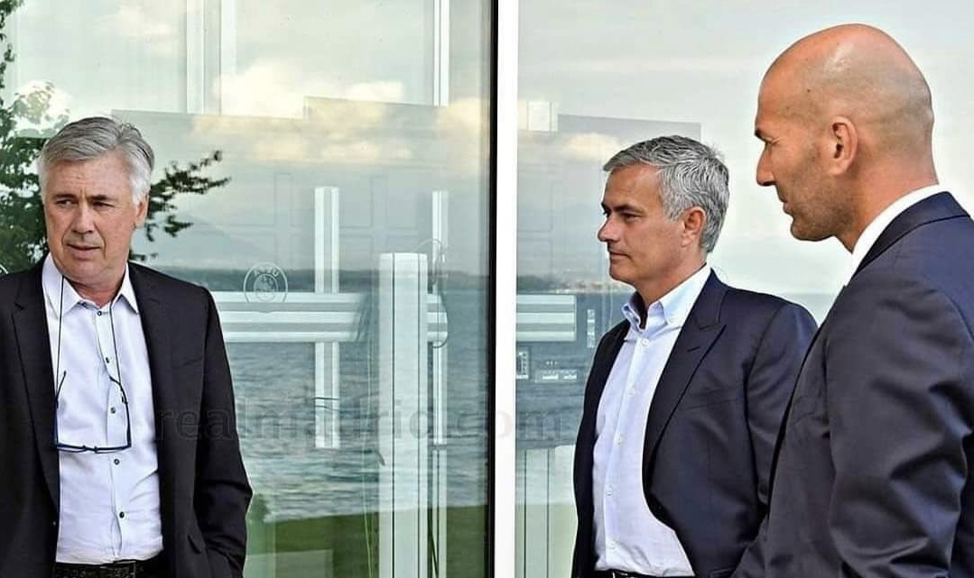 Mourinho, Ancelotti y Zidane: tres leyendas que han marcado un hito en el fútbol