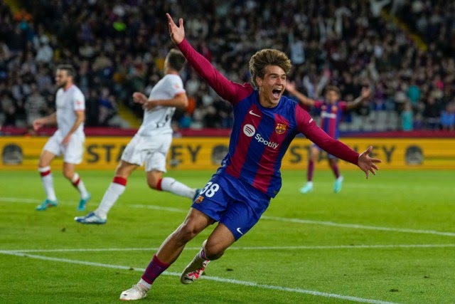 ¡La joya de 17 años! Marc Guiu con su gol le dio la victoria al Barcelona frente al Bilbao (+ Detalles)