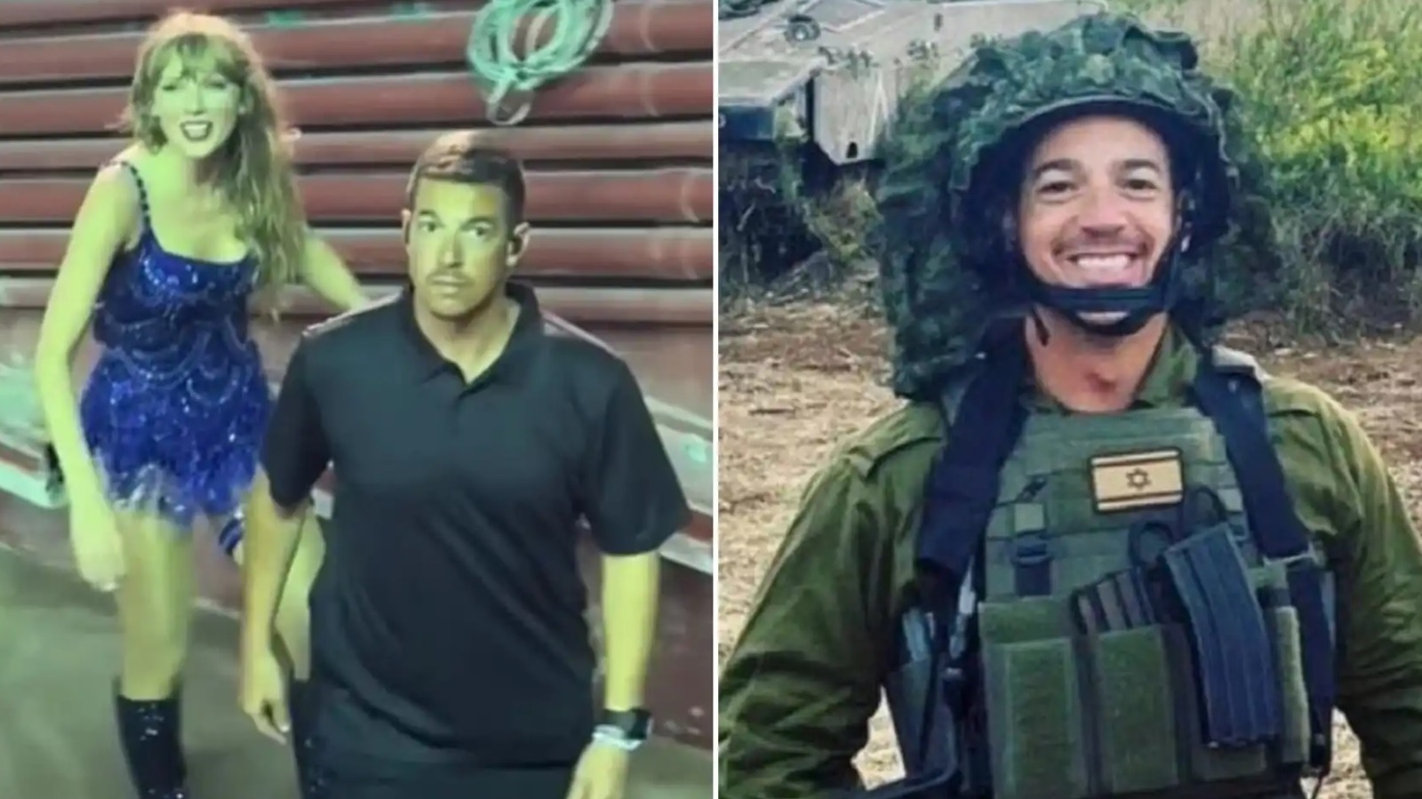 Guardaespaldas de Taylor Swift deja su trabajo de proteger a la cantante para luchar por Israel contra Hamás (+ Detalles)