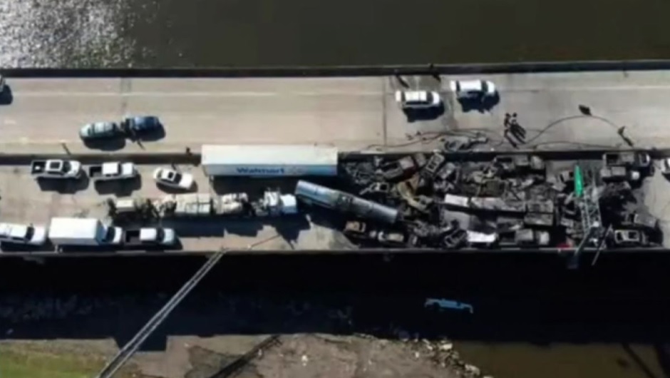 Accidente de más de 150 vehículos dejó al menos a 7 personas muertas en Louisiana (+ Video)