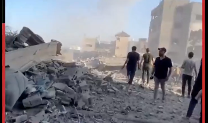 Canciller califica como crimen de guerra ataque contra mezquita en Gaza