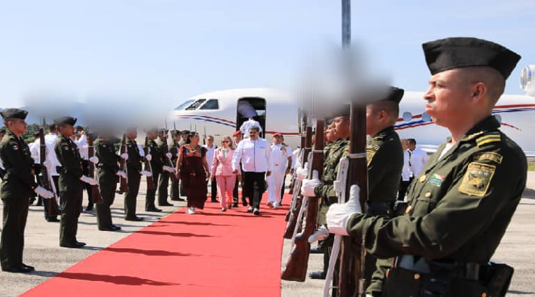 Presidente Maduro arribó a México para participar en Cumbre Regional sobre Migración