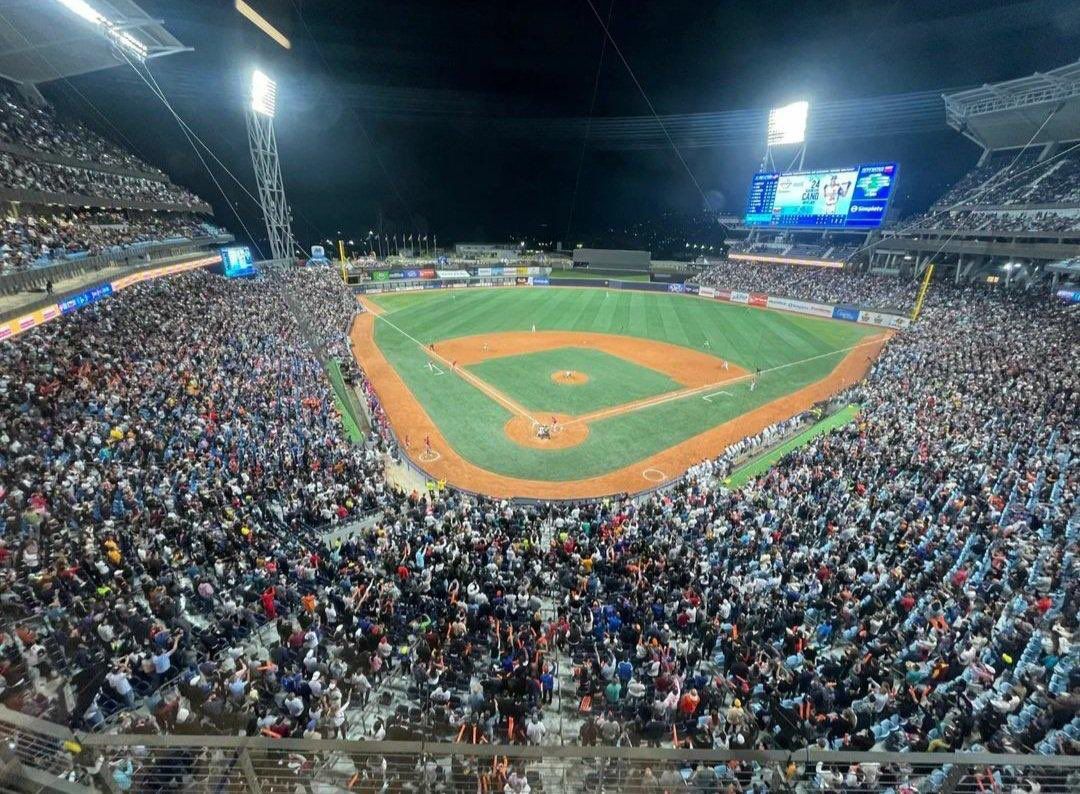 LVBP: ¡Cifra récord! Esta es la asistencia oficial al primer Caracas-Magallanes en el Estadio Monumental Simón Bolívar
