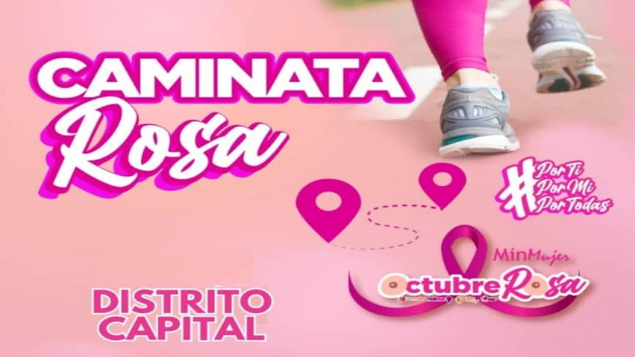 Invitan a Caminata Rosa con motivo del Día Mundial de Lucha contra el Cáncer de Mama