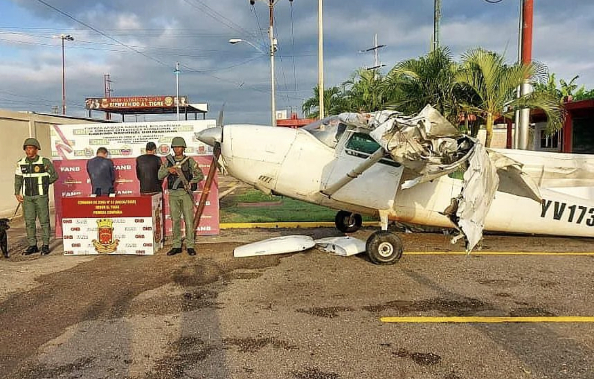 GNB detuvo a dos colombianos en Venezuela que trasladaban unos 350 kg de cøcaína
