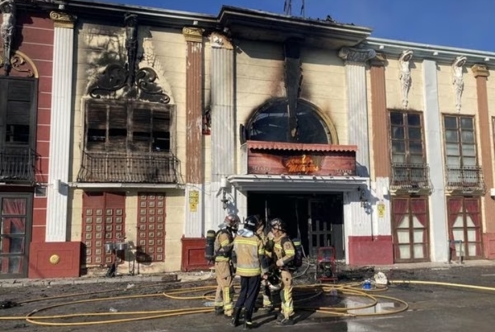 Tragedia por incendio en discoteca de Murcia, España