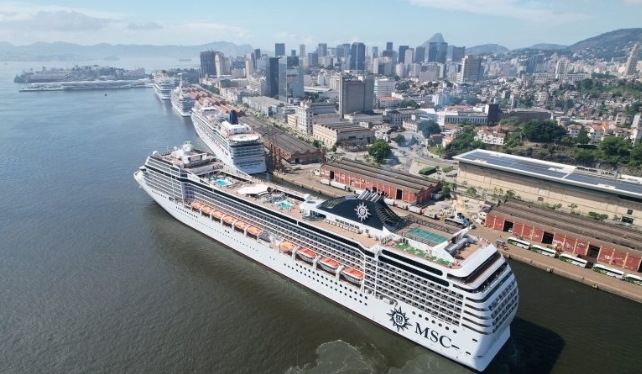 Brasil: Puerto de Río de Janeiro estima arribo de 37 cruceros durante temporada 2023-2024