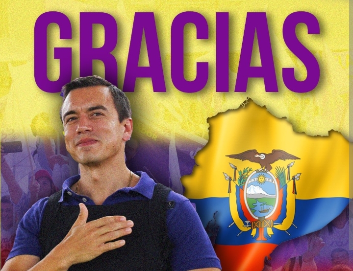 Líderes latinoamericanos felicitan a Noboa por su victoria en la carrera presidencial de Ecuador