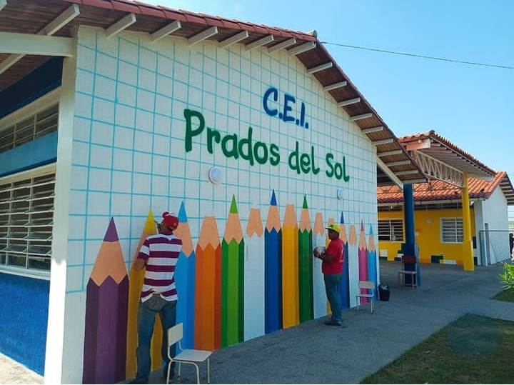 Gobernación de Portuguesa rehabilita el centro de Educación Inicial de Prados del Sol