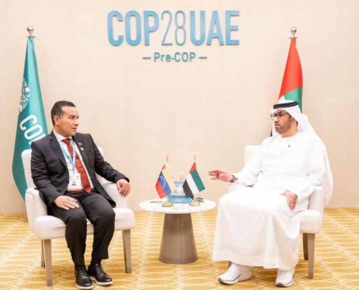 Venezuela y Emiratos Árabes reafirman compromiso del Acuerdo de París