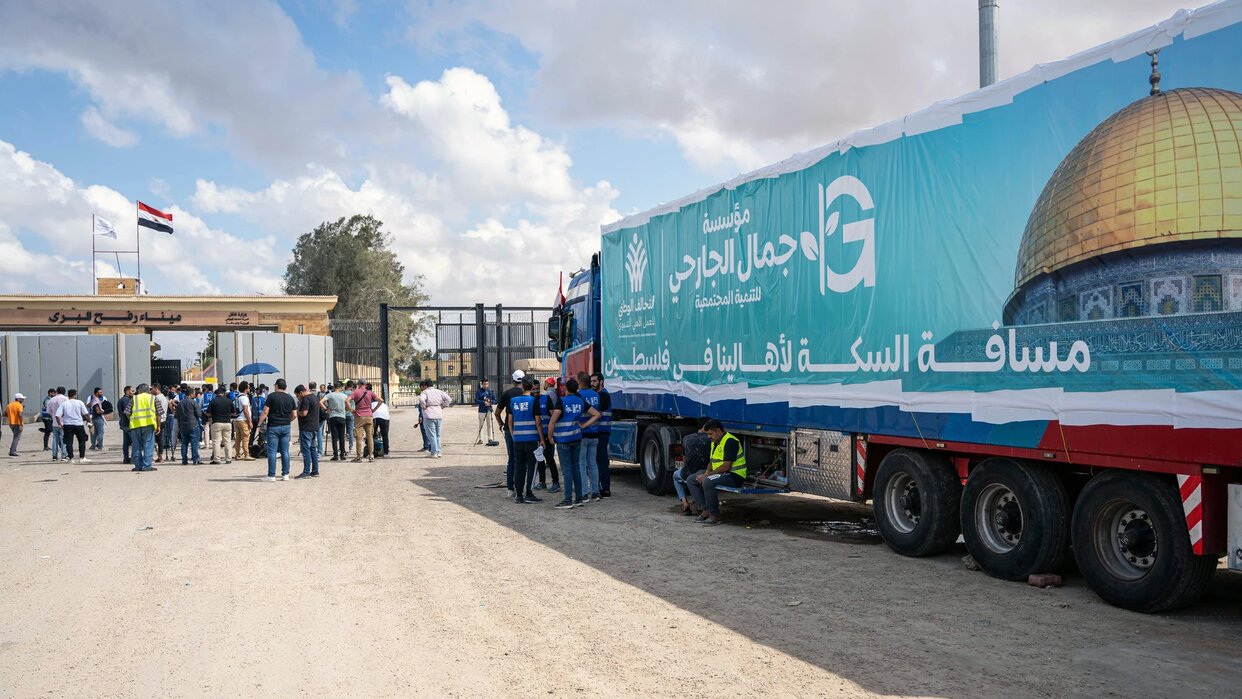 Entrada de ayuda humanitaria a Gaza podría concretarse de aquí a mañana, según la ONU