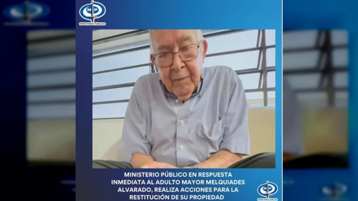 Ministerio Público atendió denuncia para devolver apartamento a adulto mayor