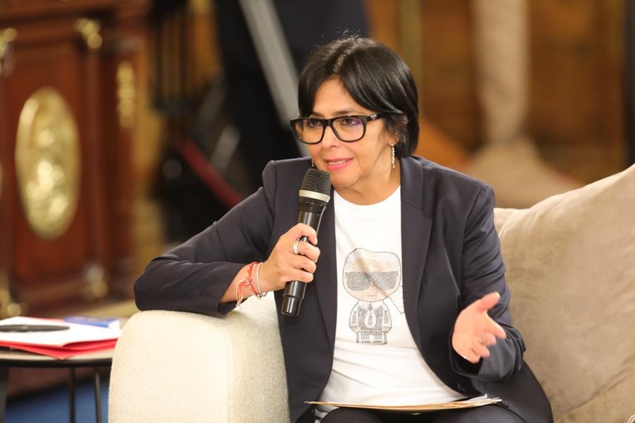 Delcy Rodríguez asegura que el levantamiento de sanciones a Pdvsa es un paso hacia la libertad económica (+ Video)
