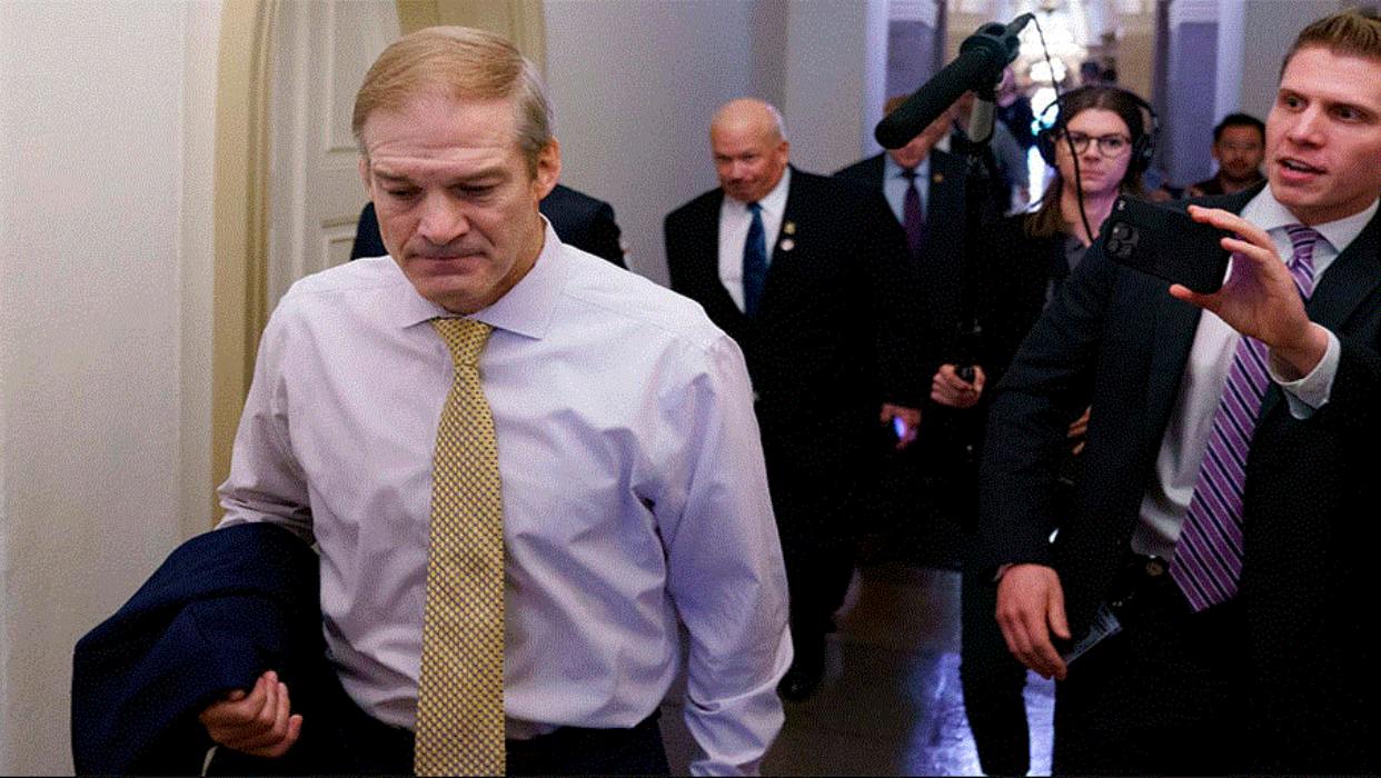 El republicano Jim Jordan fracasa en su tercer intento de liderar la Cámara Baja de EE.UU