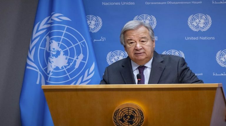 Guterres preocupado por violaciones al derecho humanitario internacional en Gaza
