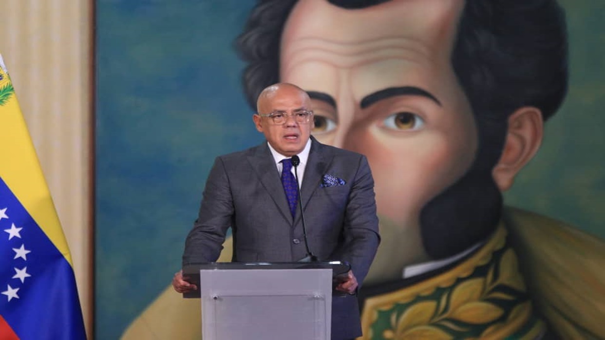 Jorge Rodríguez al cuerpo diplomático: “No van a volver hacer lo que hicieron con Guaidó en 2019”