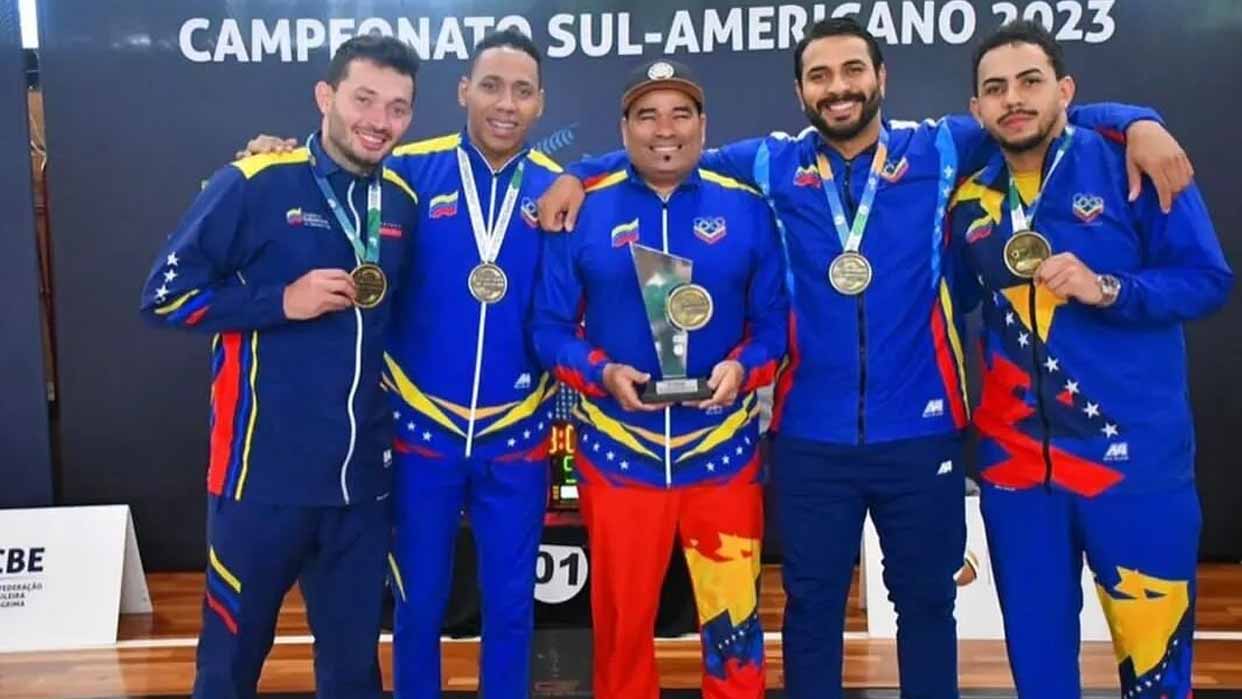 Venezuela brilló en el Campeonato Suramericano de Esgrima en Brasil