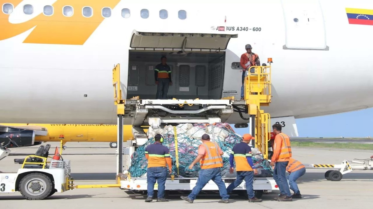 Venezuela envía 26 toneladas de ayuda humanitaria a México