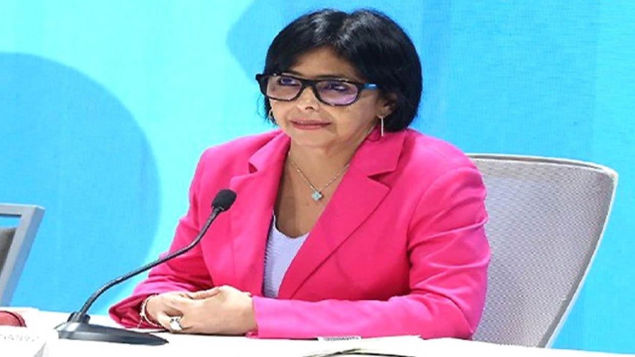 Vicepresidenta Rodríguez: Guayana Esequiba es de Venezuela y su límite es el río Esequibo
