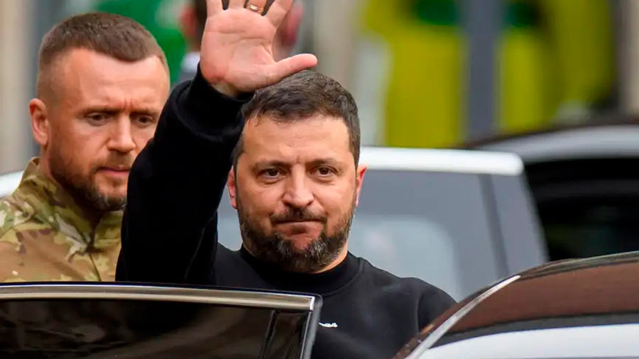 Zelenski llega a España para participar en cumbre europea