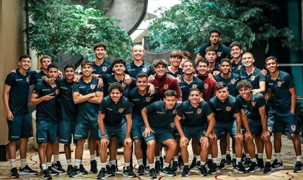 La Vinotinto Sub-17 tuvo su primer entrenamiento en Indonesia