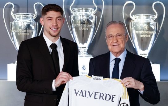 Fede Valverde renovó con el Real Madrid hasta 2029