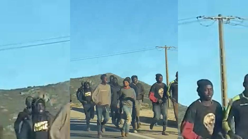 Cientos de inmigrantes se lanzan a la valla de Ceuta el día de la toma de posesión de Sánchez