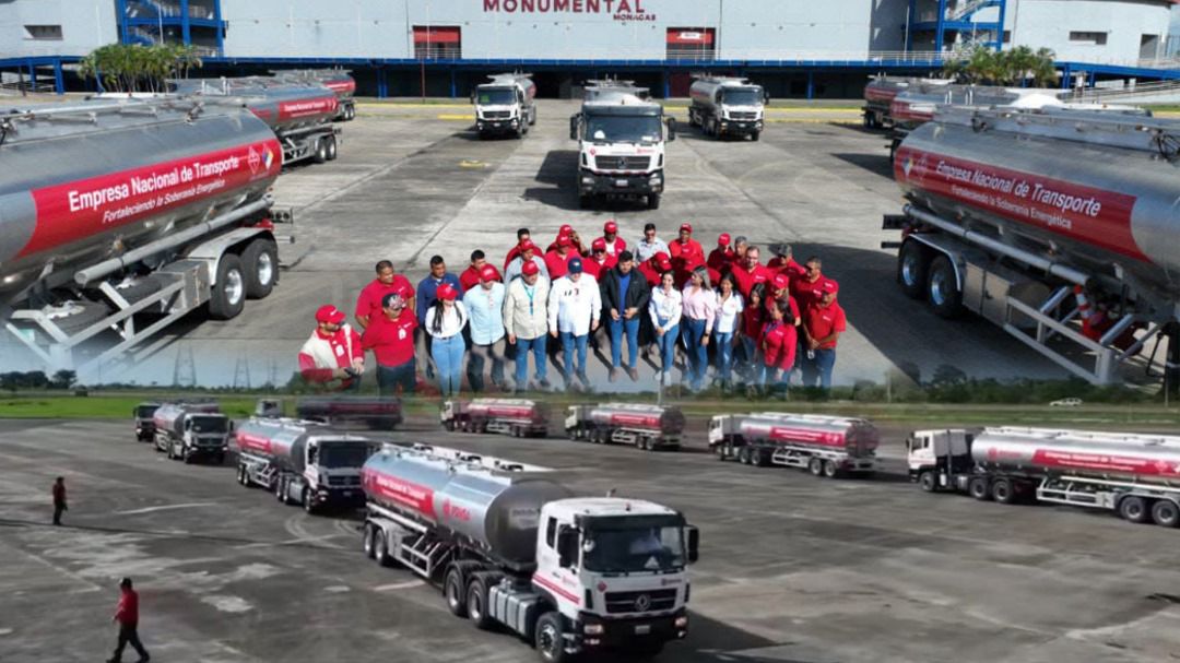10 nuevas cisternas para la distribución de combustible fueron entregadas en Monagas por PDVSA