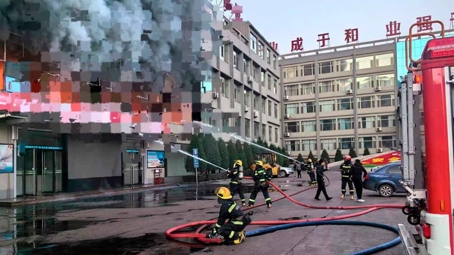 Al menos 26 muertos y 51 hospitalizados tras un fuerte incendio en China