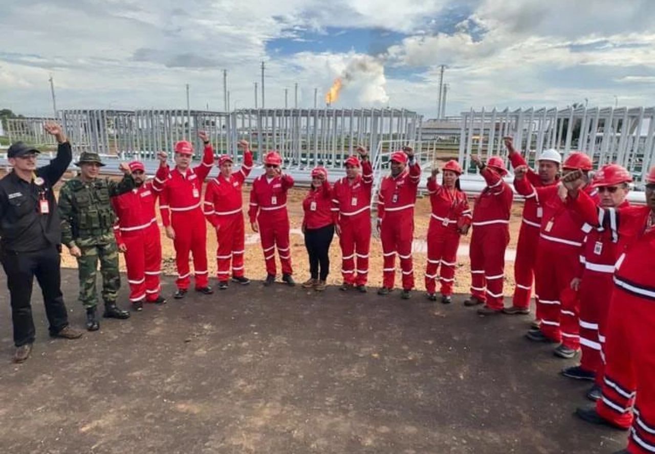 Trabajadores de la clase petrolera del país ratifacan sus ganas de continuar avanzando en la producción del crudo